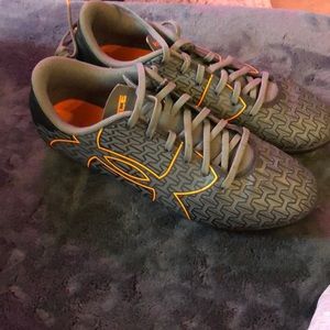 Under armor cleats !